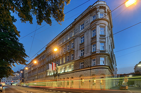 Hotel Bellevue, Vienna, Austria